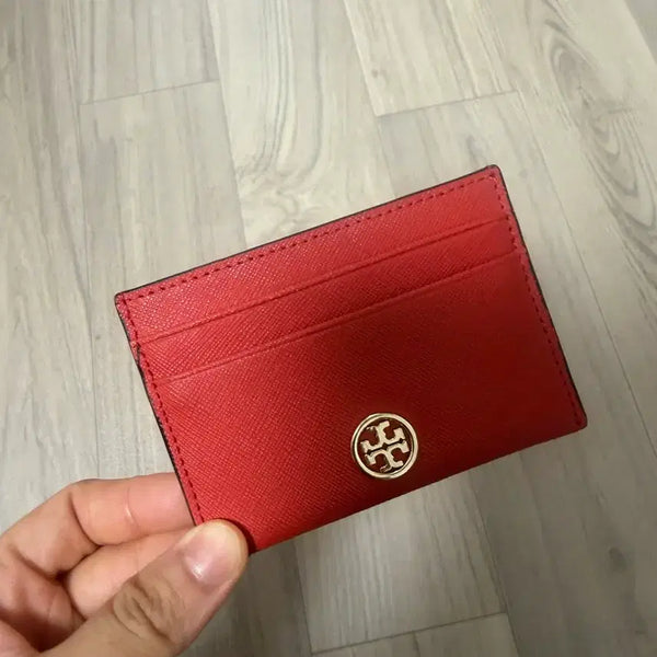 [BUNJANG] Tory Burch Card Holder Red / 토리버치 카드지갑