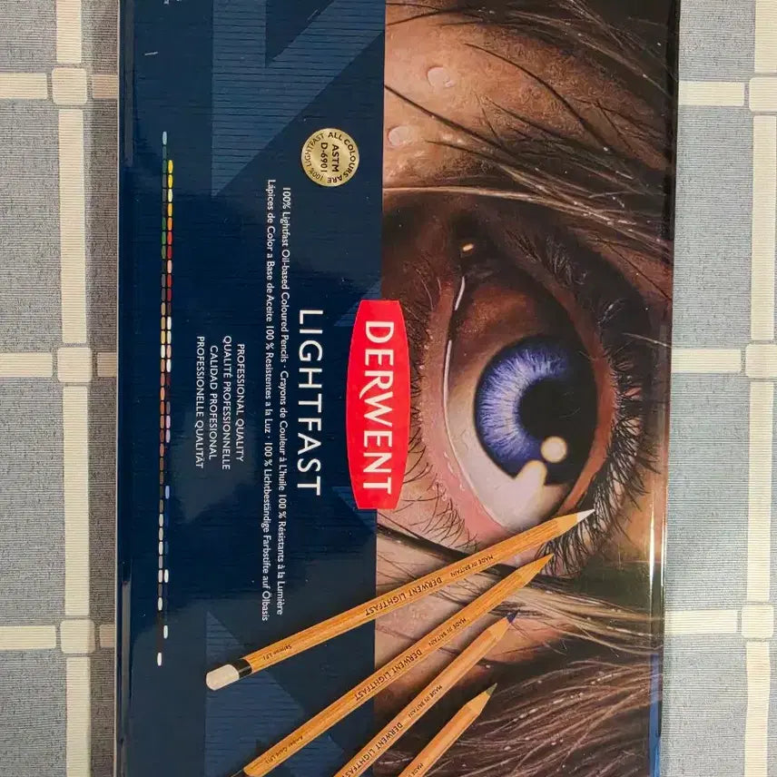 [BUNJANG] Derwent Lightfast Colored Pencils Set (72 Colors) / 더웬트 색연필 라이트패스트 72색