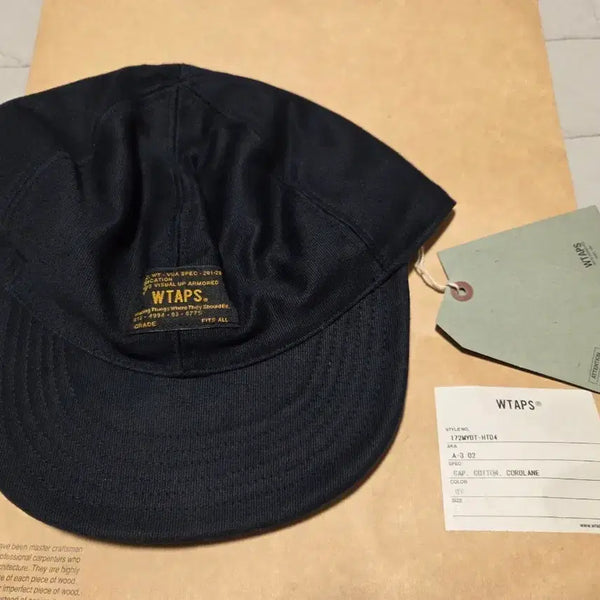 [BUNJANG] WTAPS 17 Season A-3 Cap Navy / 더블탭스 17시즌 A-3 캡  ( 네이비 컬러 )