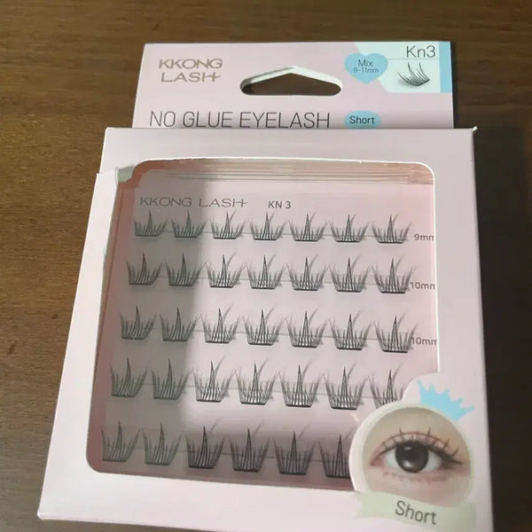 [BUNJANG] Kong Lash No-Glue Eyelash KN3 Short / 꽁래쉬 노글루 아이래쉬 KN3 쇼트