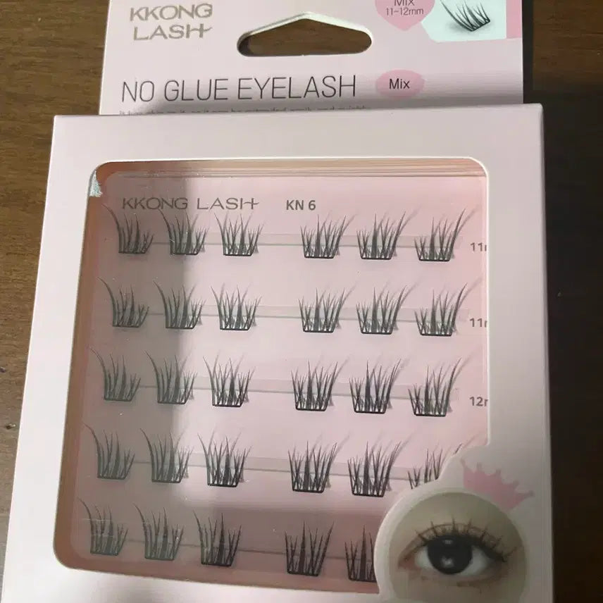 [BUNJANG] Kkong Lash No-Glue Eyelash Mix / KKONG LASH 꽁래쉬 노글루 아이래쉬 믹스