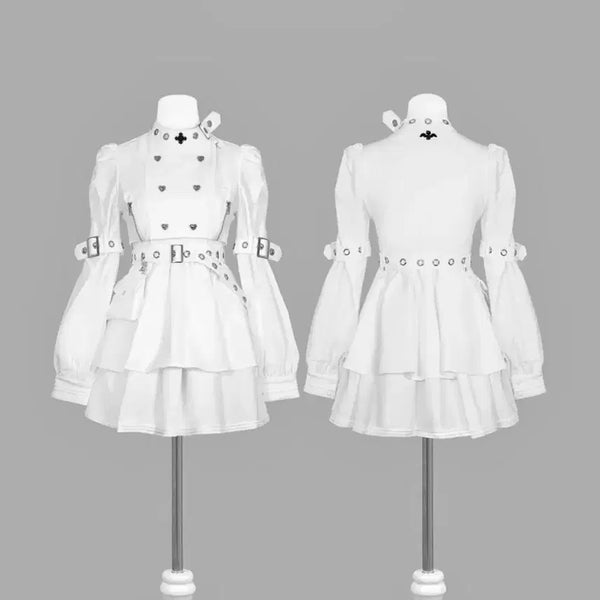 [BUNJANG] Dimmoire Nurse Core One-Piece Dress White L / 딤모아르dimmoire 너스 코어 원피스 화이트L
