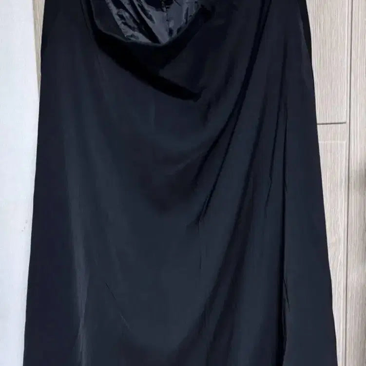 [BUNJANG] Lirico Plus Size Flare Long Skirt - Black / 리리앤코 빅사이즈 롱스커트 - 블랙
