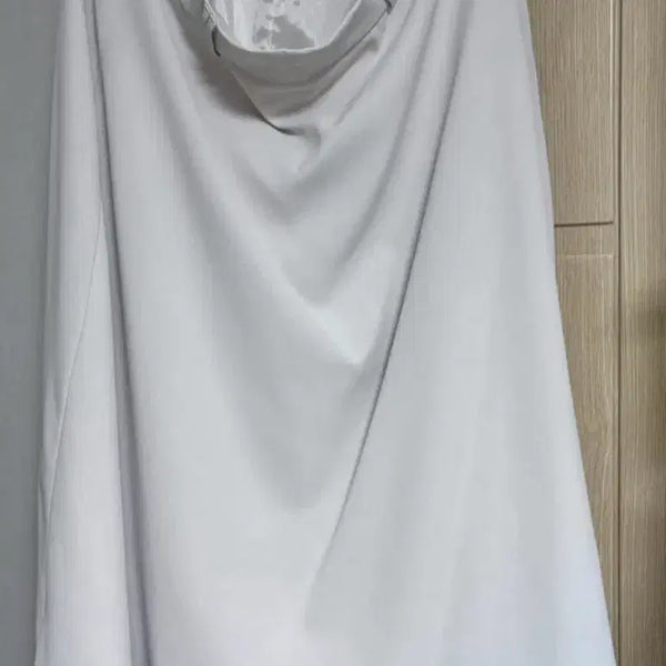 [BUNJANG] Ririranco Plus Size Long Skirt - Grey Beige / Ivory / 리리앤코 빅사이즈 롱스커트 - 회베이지 / 아이보리