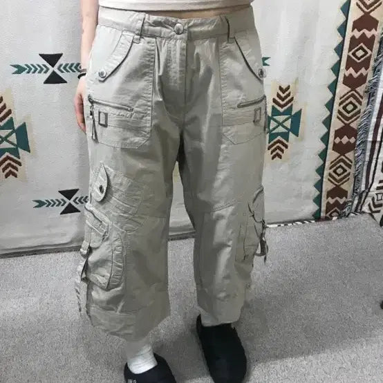 [BUNJANG] Vintage 7-Point Cargo Pants / 빈티지 카고 팬츠 7부