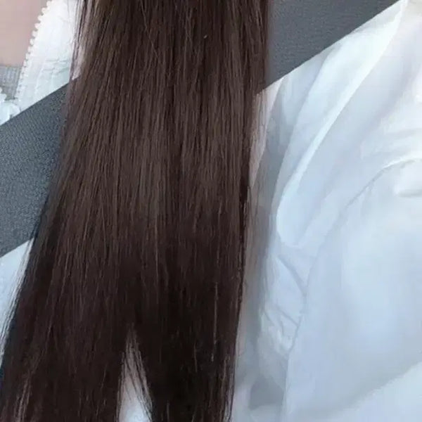 [BUNJANG] 20-inch Black Hair Extensions / 20인치 붙임머리