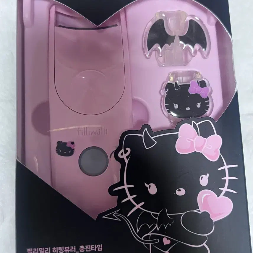 [BUNJANG] Philly Millie Hello Kitty Heated Eyelash Curler / 필리밀리 헬로키티 히팅뷰러