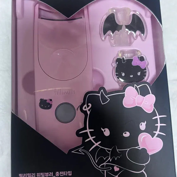 [BUNJANG] Philly Millie Hello Kitty Heated Eyelash Curler / 필리밀리 헬로키티 히팅뷰러