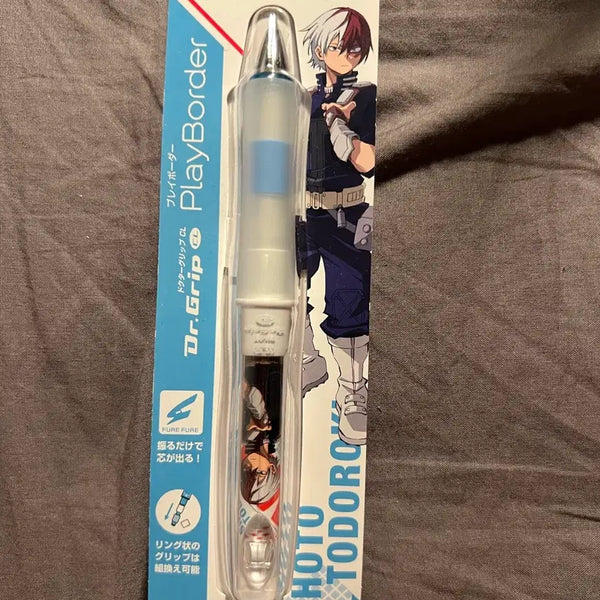 [BUNJANG] My Hero Academia Shoto Todoroki Dr. Grip Mechanical Pencil Figure / 나히아 토도로키 쇼토 샤프 닥터그립 피규어 인형