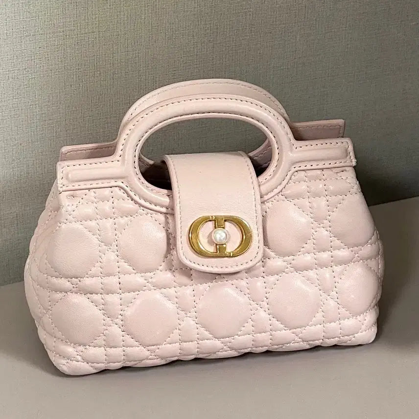 [BUNJANG] Dior Lady Dior Pink Handbag / 디올 레이디백 핑크 (핸드백)
