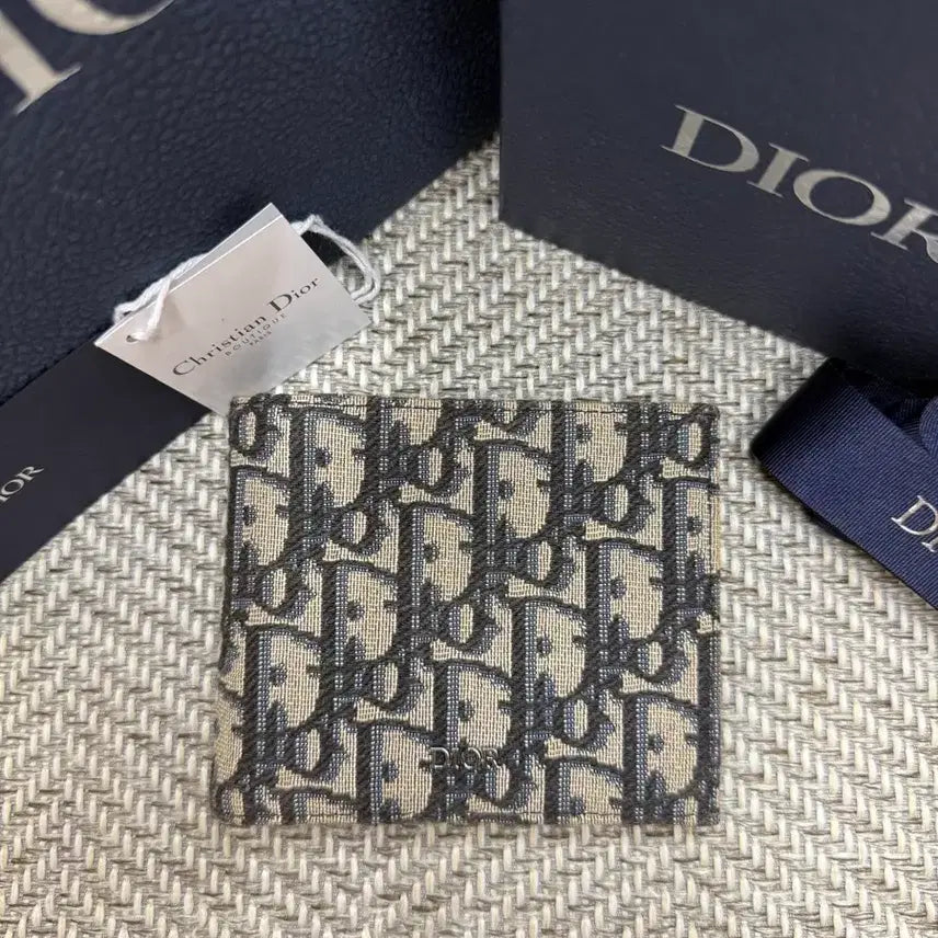 [BUNJANG] Dior Oblique Bifold Wallet / [S급/풀구성] 디올 오블리크 반지갑