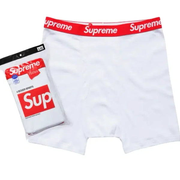 [BUNJANG] Supreme Haynes Boxer Brief White / 슈프림 헤인즈 박서 브리프 화이트 S 슈프림팬티