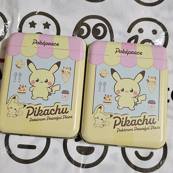 [BUNJANG] Pocchama Pikachu Valentine's Day Chocolate Tin Case / 포케피스 피카츄 틴케이스 발렌타인 초콜릿