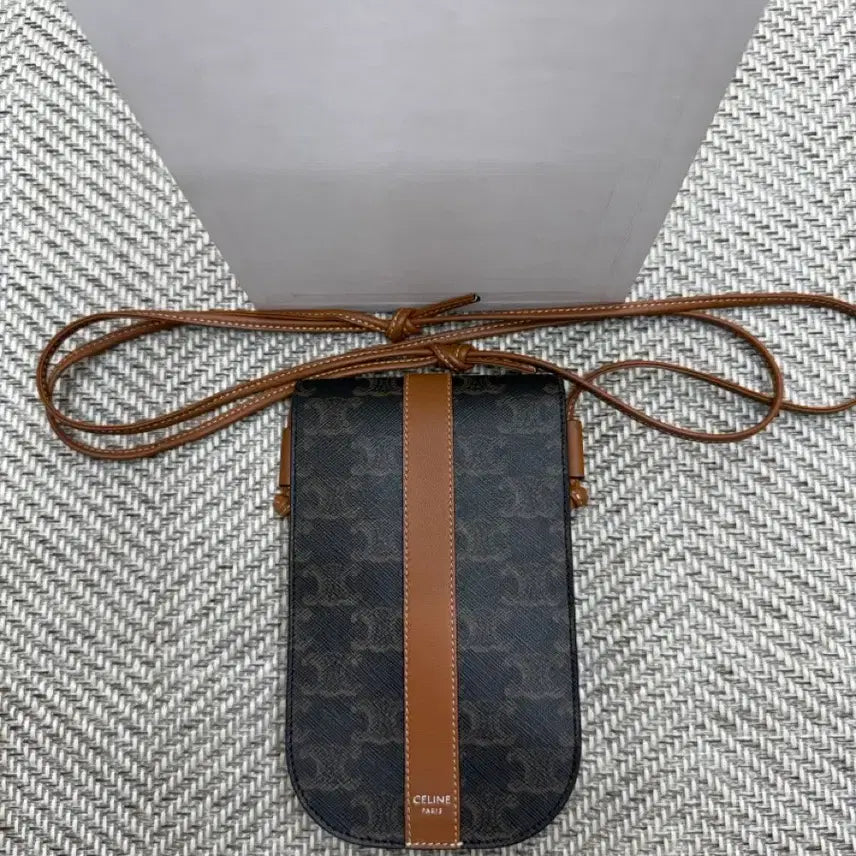 [BUNJANG] Celine Trio,pe Canvas Phone Pouch Crossbody Bag / [S급/정품] 셀린느 트리오페 켄버스 휴대폰 파우치 크로스백