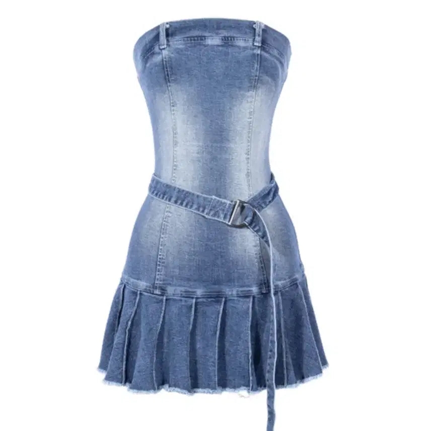 [BUNJANG] Another A Denim Dress M / 어나더에이 데님 원피스 M