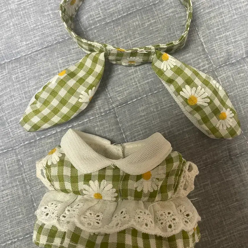 [BUNJANG] 10cm Doll Plush Dress Set / 10cm 인형 누이 원피스 옷