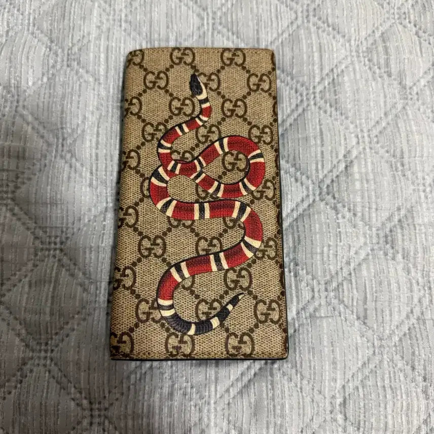 [BUNJANG] Gucci Snake Zip-Around Wallet / 구찌 스네이크 장지갑