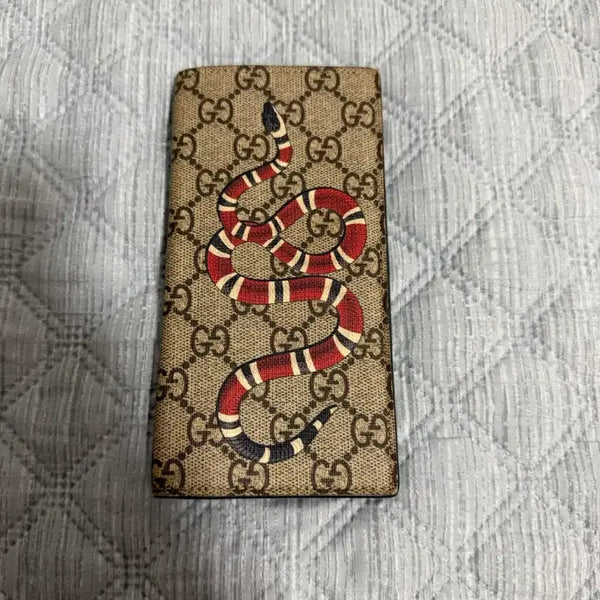 [BUNJANG] Gucci Snake Zip-Around Wallet / 구찌 스네이크 장지갑