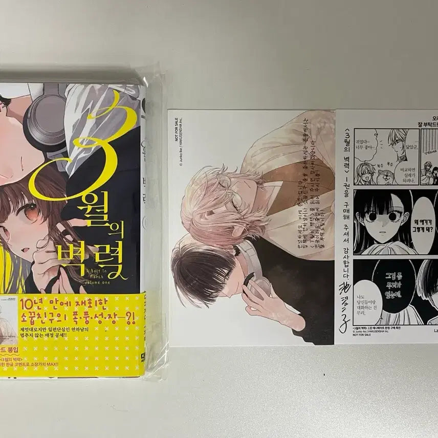 [BUNJANG] March's Thunder Vol. 1 Animate Limited Edition / 애니메이트 특전) 3월의 벽력 1권