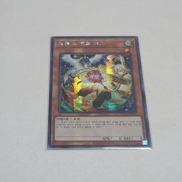 [BUNJANG] Yu-Gi-Oh! Deck Building Cards: Droll & Lock Bird (New Illustration) Secret Rare / 유희왕 드롤 로크 버드 신일러 시크