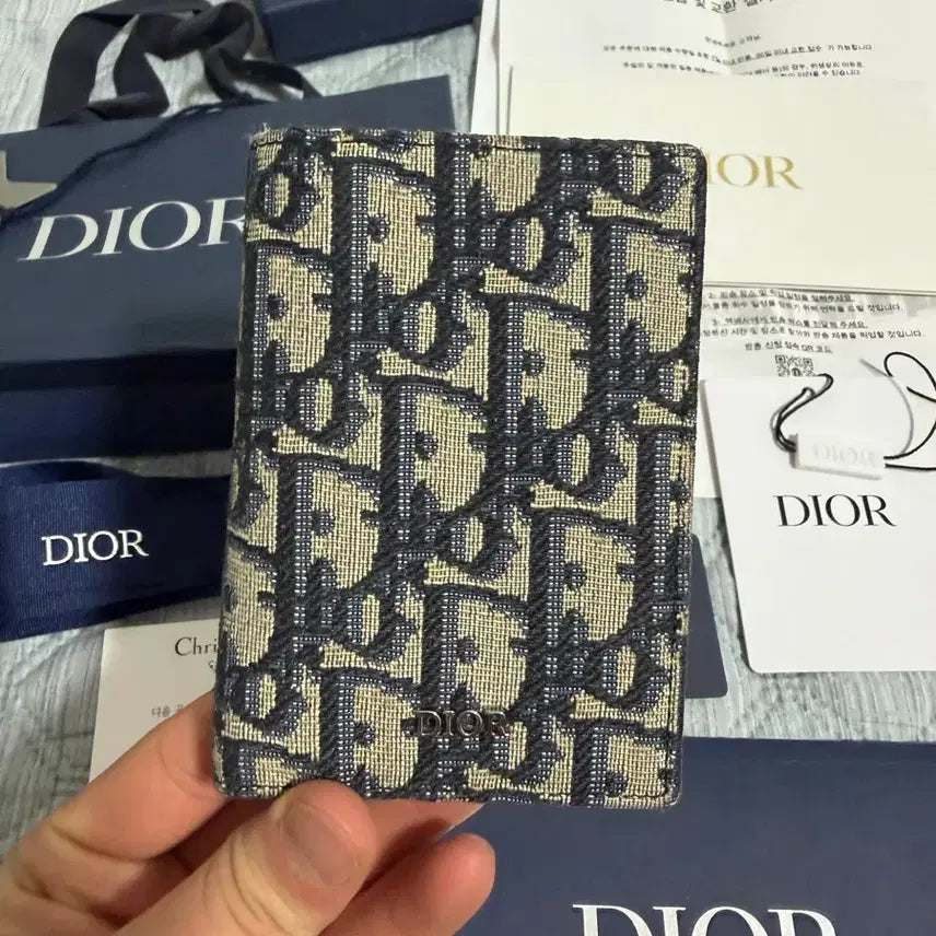 [BUNJANG] Dior Organizer Beige Wallet / 디올 오거나이저