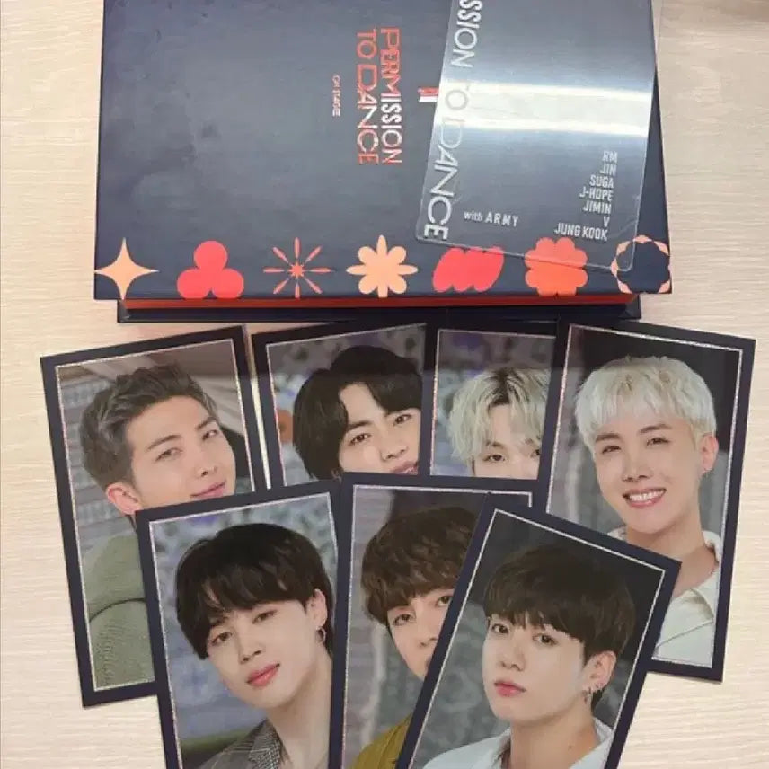 [BUNJANG] BTS PERMISSION TO DANCE ON STAGE Message Photocard Frame / bts 방탄 퍼투댄 온 스테이지 메시지 포토카드 프레임