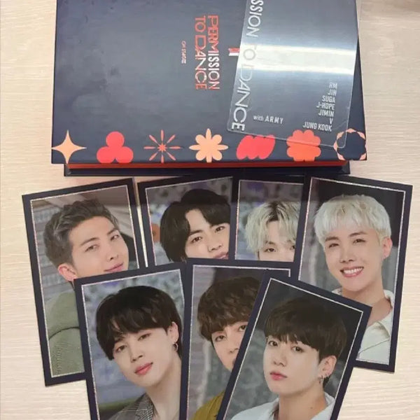 [BUNJANG] BTS PERMISSION TO DANCE ON STAGE Message Photocard Frame / bts 방탄 퍼투댄 온 스테이지 메시지 포토카드 프레임
