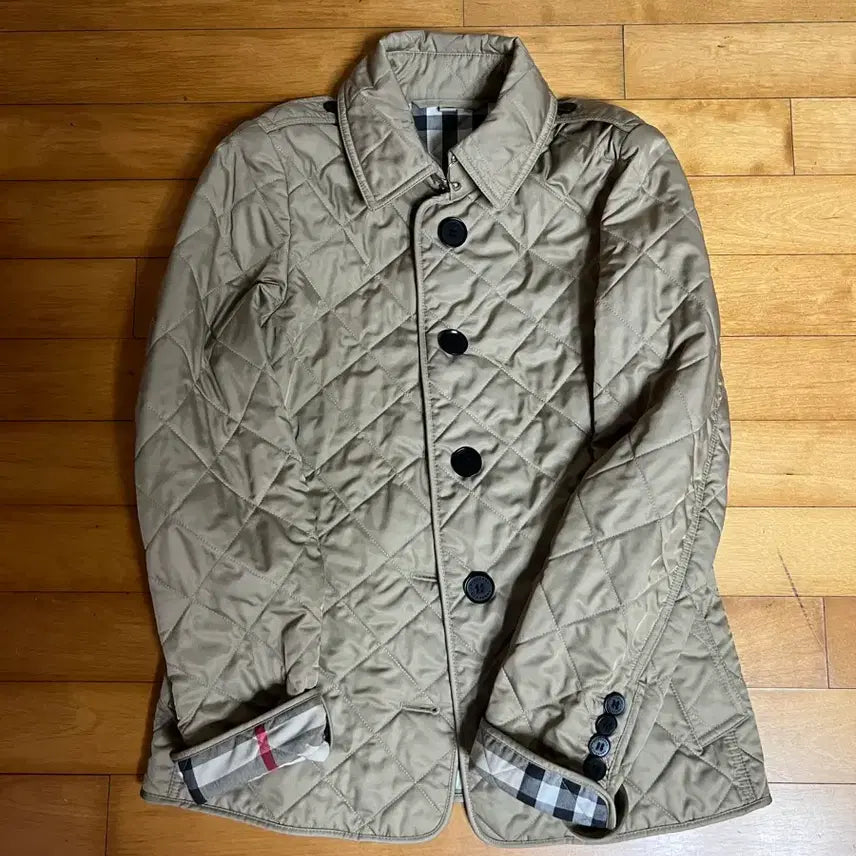 [BUNJANG] Burberry Quilted Jacket Beige / 버버리 퀼팅 자켓 베이지s사이즈