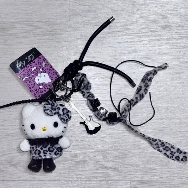 [BUNJANG] Kitty Keychain Set (2 pcs) / 키티 키링 2개 세트