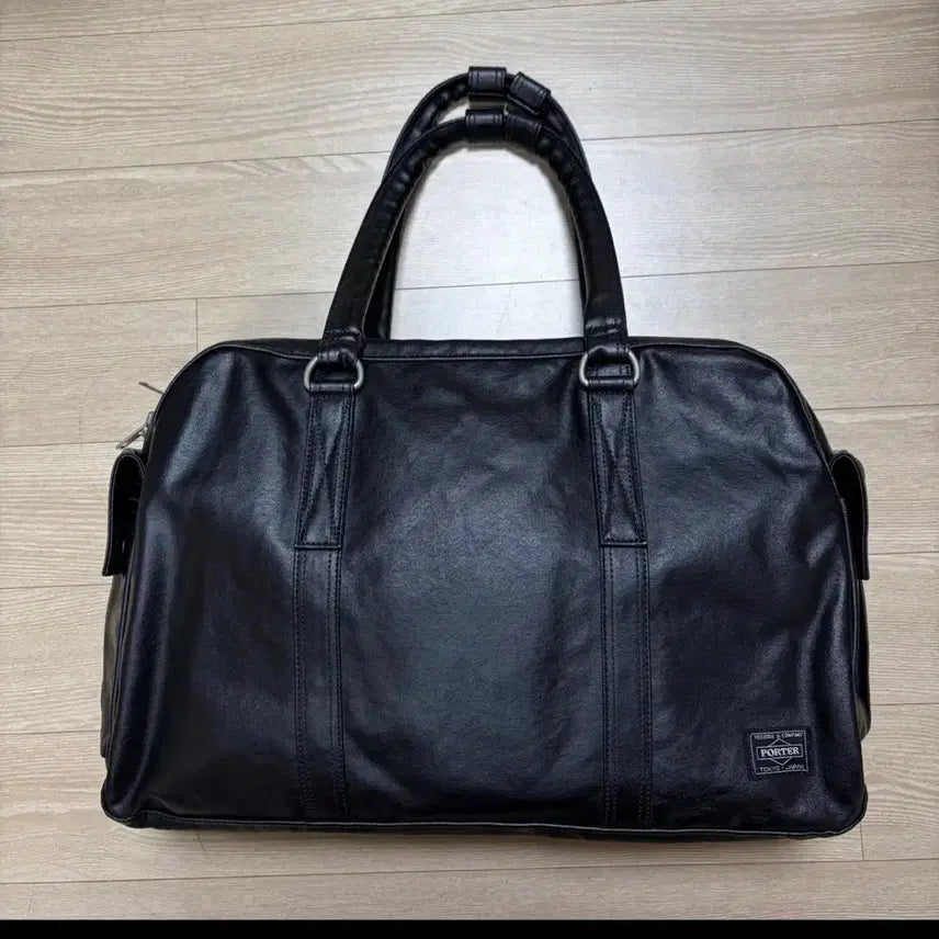 [BUNJANG] Yoshida Porter Freestyle Boston Bag Black / 요시다포터 porter 프리스타일 보스턴백 블랙