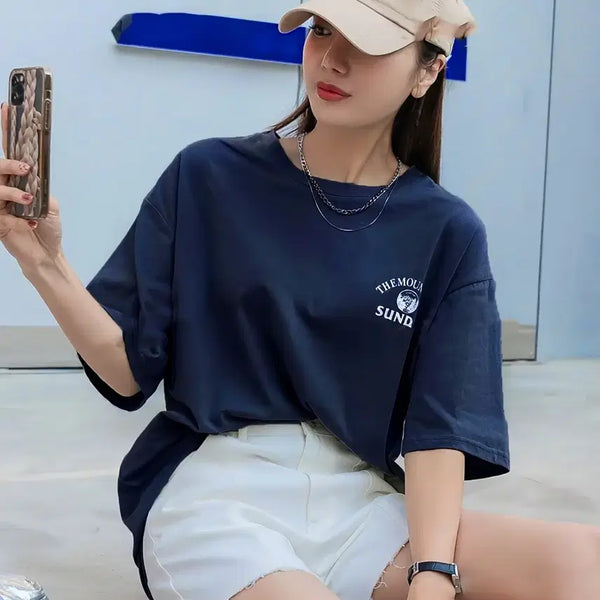 [BUNJANG] PERS Loose Fit Short Sleeve T-Shirt / 퍼스 티셔츠 반팔 루즈핏 반팔티