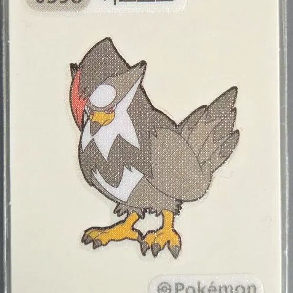 [BUNJANG] Pokemon Pouch Seal Ziruchok / 포켓몬 띠부씰 찌르호크
