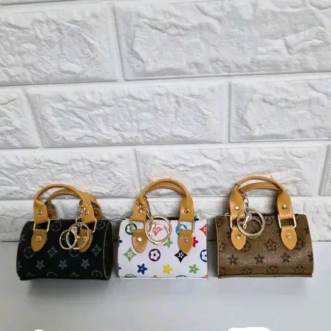 [BUNJANG] Mini Bag Keychain Set / 키링 미니백 3종 세트 새상품 개당가격 6개 구매시 22000원