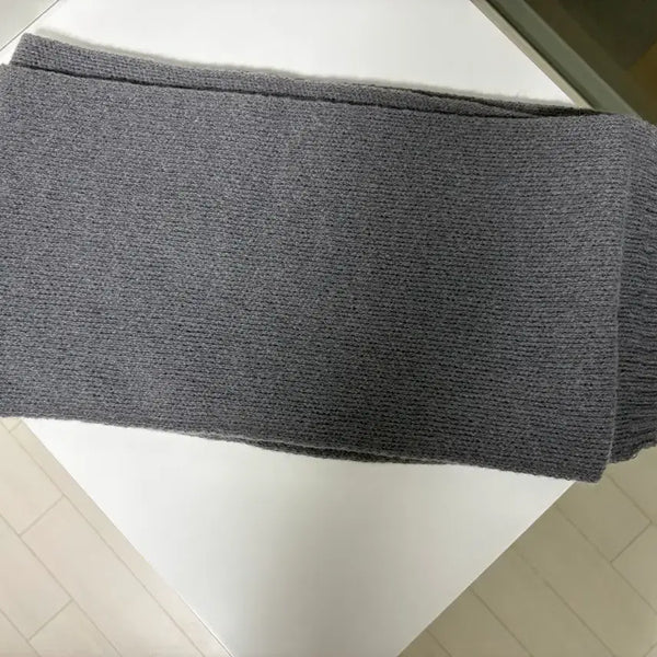 [BUNJANG] Soft Gray Scarf / 회색 목도리