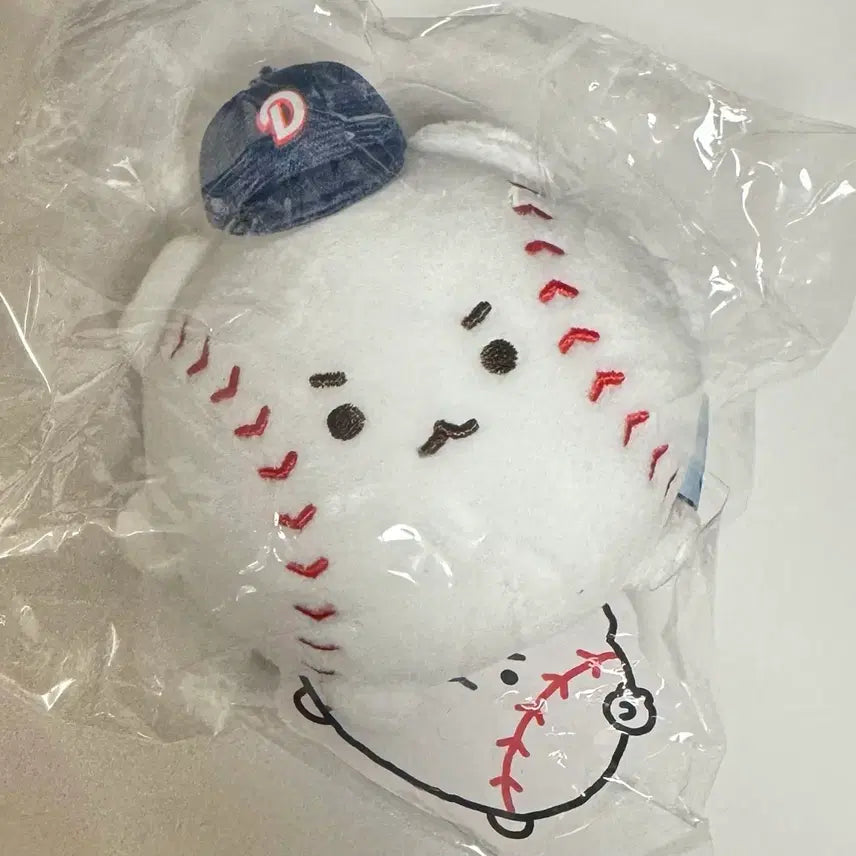 [BUNJANG] Doosan Bears Mang Ggom Baseball Doll Keyring / 두산 베어스 망곰 팝업 야구공 인형 키링 양도 미개봉