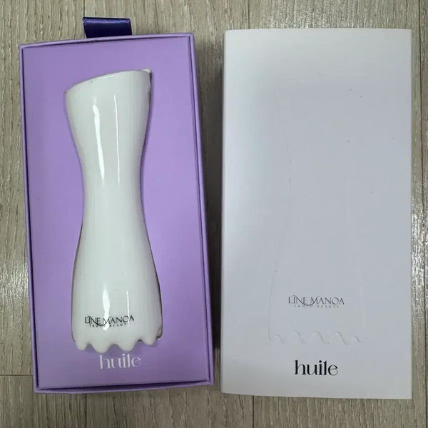 [BUNJANG] Line Manoah Scalp Gua Sha White / 라인마노아 소근육 괄사 화이트