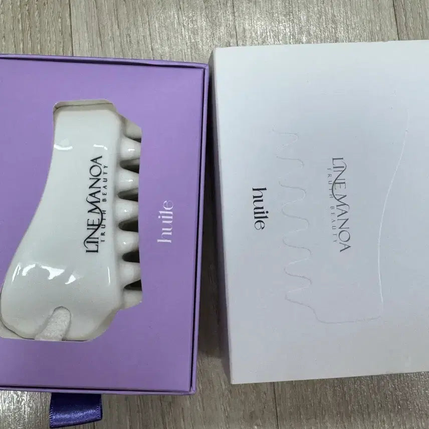 [BUNJANG] Line Manoa Original Guasha White / 라인마노아 오리지널 괄사 화이트