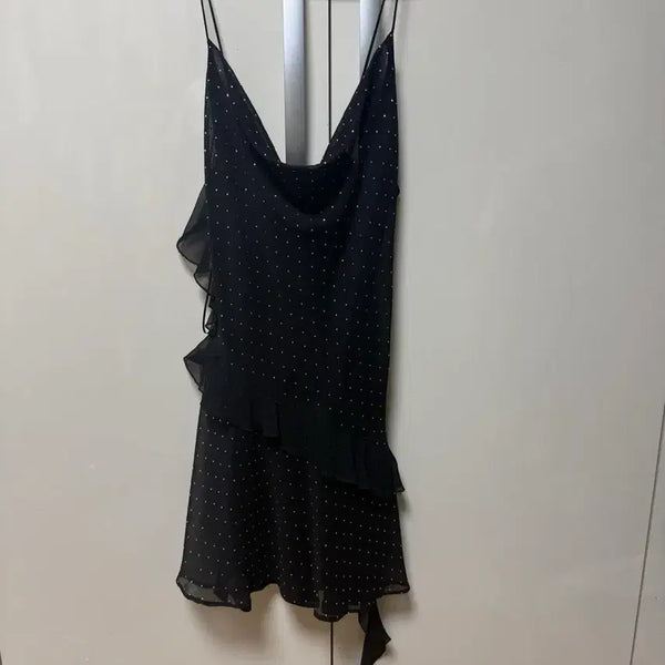 [BUNJANG] Zara Cubic Mini Dress / 자라 큐빅 미니 원피스