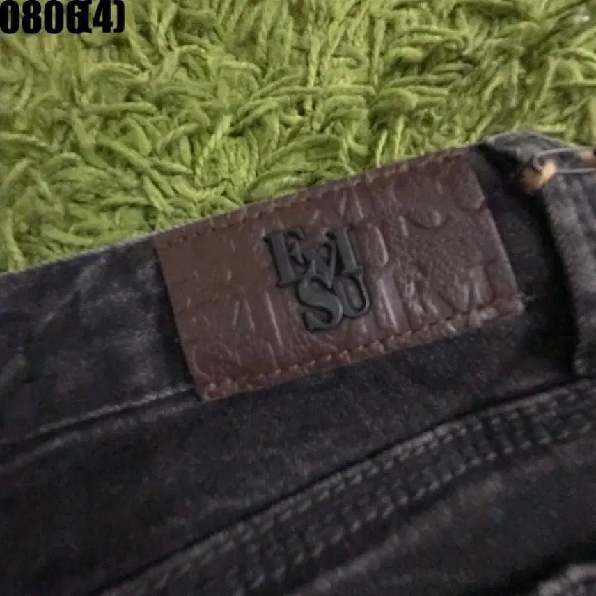 [BUNJANG] Evisu Black Jeans 0806 / 에비수 청바지 블랙 0806