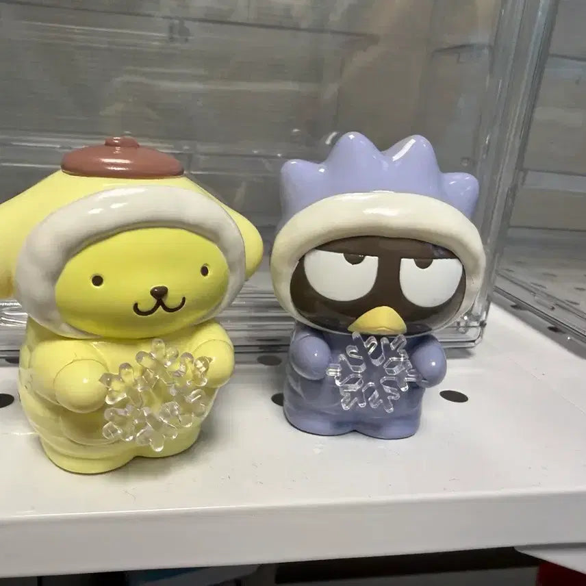 [BUNJANG] Pompompurin & Badtz-Maru Padded Figure Bundle Set / 폼폼푸린 바츠마루 패딩피규어 일괄