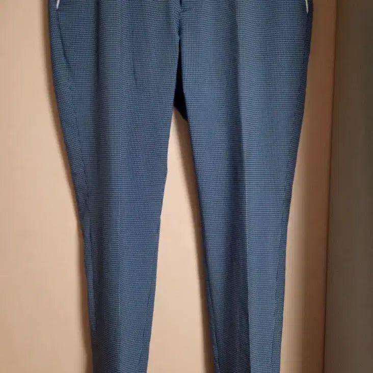 [BUNJANG] MASTER BEAR Men's Check Pattern Golf Pants / MASTER BEAR 골프웨어 체크패턴 남성팬츠