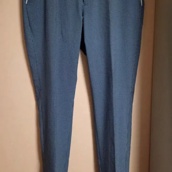 [BUNJANG] MASTER BEAR Men's Check Pattern Golf Pants / MASTER BEAR 골프웨어 체크패턴 남성팬츠