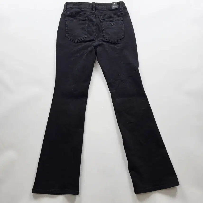[BUNJANG] Guess Black Bootcut Stretch Denim Pants Size 26 / 게스 청바지 부츠컷 스판 흑청 데님팬츠 사이즈26 R6842