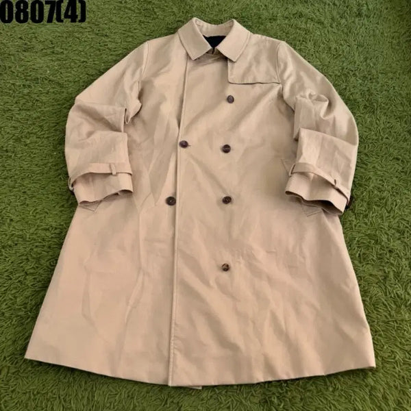 [BUNJANG] Keith Beige Trench Coat / 키이스 베이지색 트렌치 코트 0807