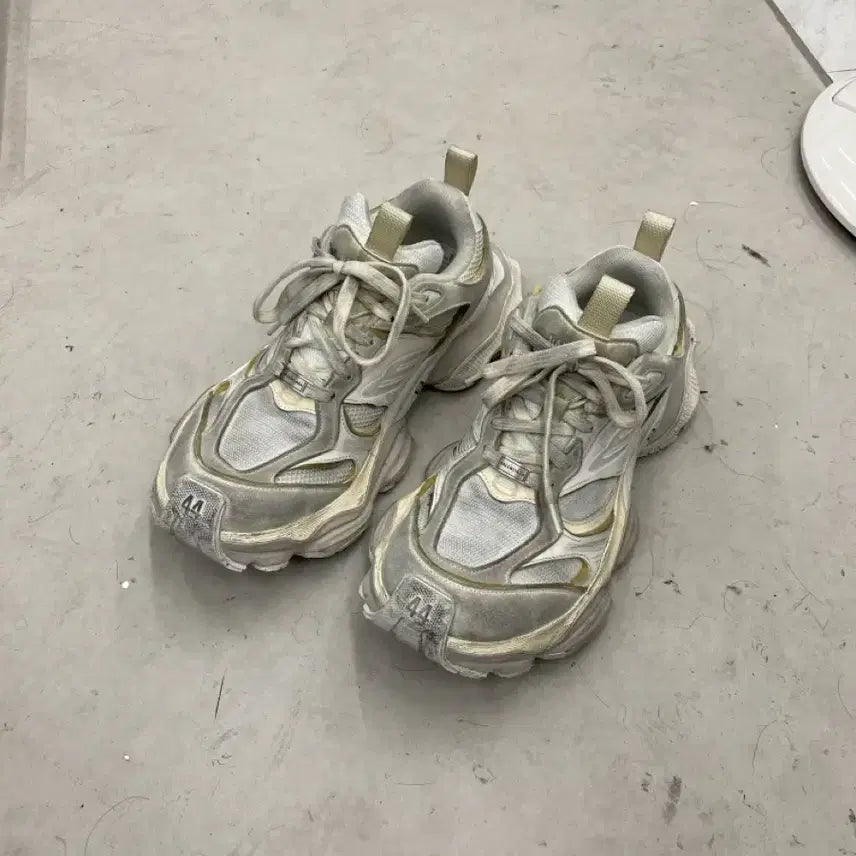 [BUNJANG] Balenciaga Cargo Sneakers Eggshell / [44]발렌시아가 카고 스니커즈 에그쉘
