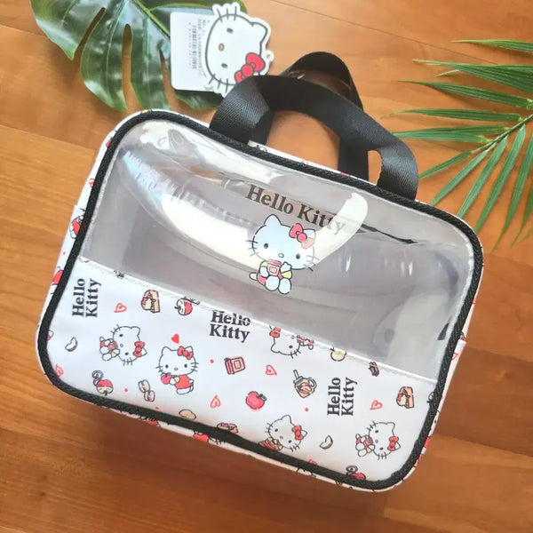 [BUNJANG] Hello Kitty Waterproof PVC Pouch Bag / (미사용) 헬로키티 방수 pvc 파우치 가방