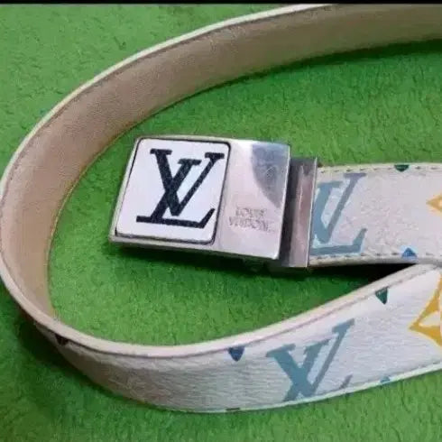 [BUNJANG] Louis Vuitton LV Monogram Multicolor Belt / 루이비통 벨트 LV 모노그램