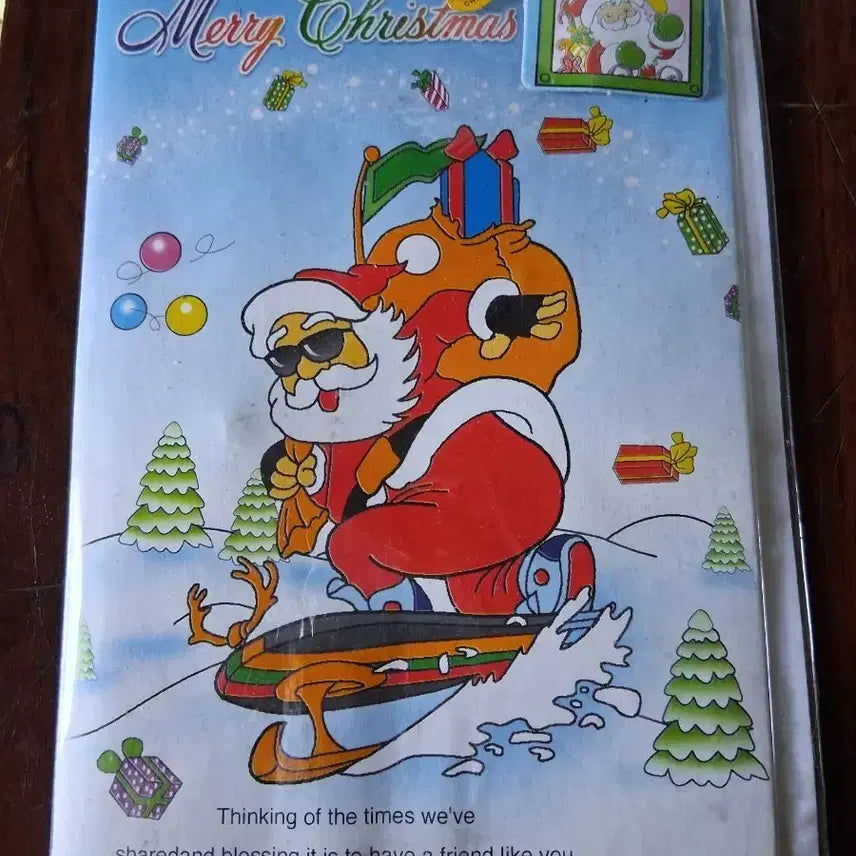 [BUNJANG] Christmas Carol Pop-Up Card / 크리스마스 카드 펼치면캐롤나옴