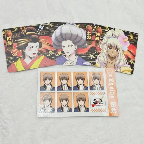 [BUNJANG] Gintama Yoshwara Popup Store Jin Sen-Gumi Set Kondou Hijikata Okita Coaster & Okita ID Photo Bundle / 은혼 요시와라 팝업 특전 진선조 세트 콘도 히지카타 오키타 코스터 증명사진