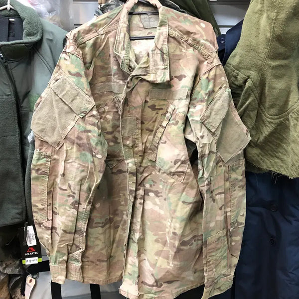 [BUNJANG] US Army Original MultiCam OCP FRACU Combat Uniform Jacket (B-Grade, Large-Long) / [B급/라지롱] 미군 오리지널 멀티캠 OCP 전투복 상의25